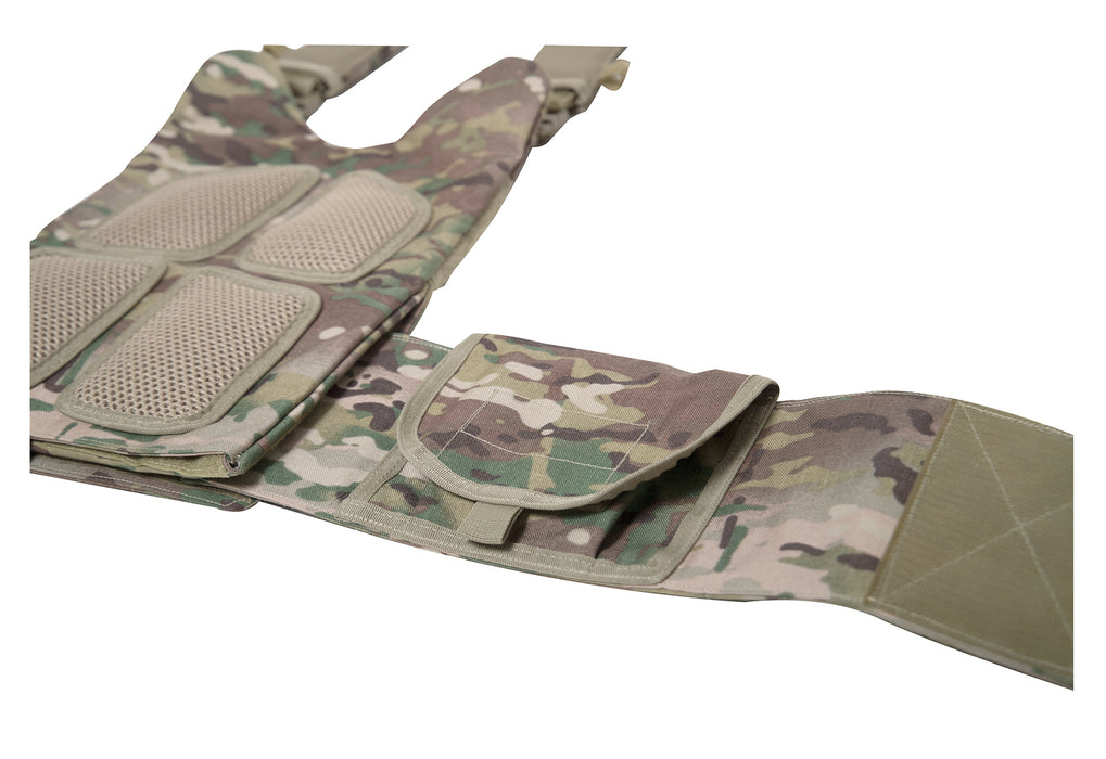 Laser Cut MOLLE Plate Carrier Vest.